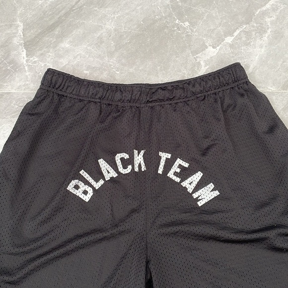 Men's N3 Sport Wild’n Out Nick Cannon “Black Team” Basketball Shorts Large - Picture 2 of 13